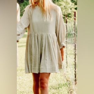 Free People Green dress